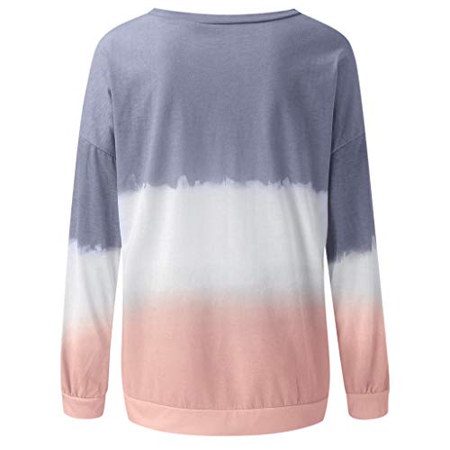 BOLANQ o Irregular Sudadera con Capucha Tumblr Mujer Moda Manga Larga Casual Impresión Cuadros Otoño Invierno Jersey Mujer Primavera Blusa Tops Tumblr Suéter