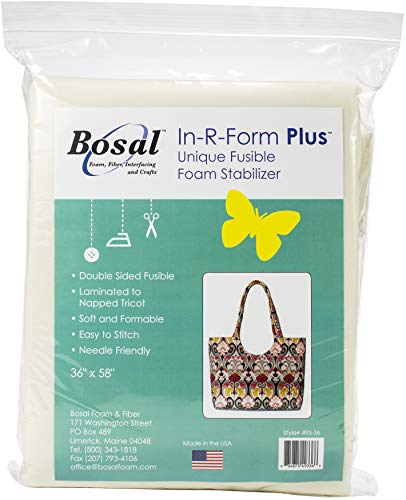 Bosal inrform Plus Unique Fusible de Espuma stabilizer36-inch X 5 cm, acrílico, Multicolor