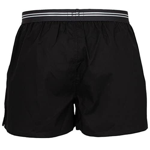 BOSS 2 EW Calzoncillos Tipo bóxer para Hombre, 002 Black/Black Checked, L (Pack de 2)