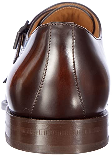 BOSS Lisbon_Monk_bo, Mocasín Monkstrap Hombre, Dark Brown202, 40 EU