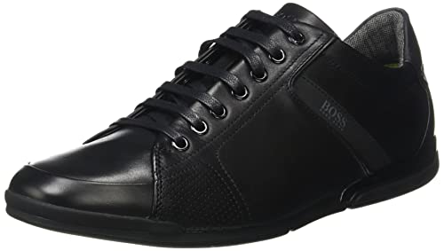 BOSS Saturn_lowp_lux4, Zapatillas Hombre, Negro (Black 1), 45 EU