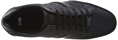 BOSS Saturn_lowp_MX, Zapatillas Hombre, Negro (Black 1), 44 EU