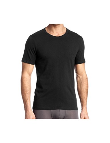 BOSS T-shirt Rn 3p Co, Camiseta, para Hombre, Negro (Black), X-Large