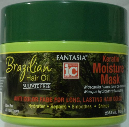 BRAZILIAN HAIR OIL KERATIN MOISTURE MASK 236.6ML