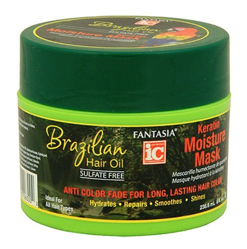 BRAZILIAN HAIR OIL KERATIN MOISTURE MASK 236.6ML