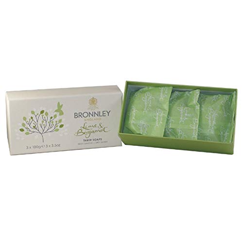 Bronnley New Citrus Lime and Bergamot Soap 100 g