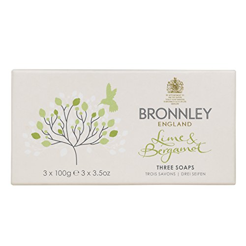 Bronnley New Citrus Lime and Bergamot Soap 100 g