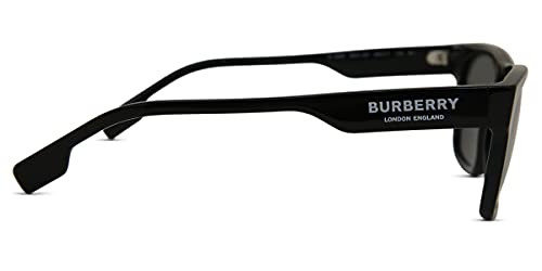 BURBERRY Gafas de Sol B LOGO BE 4293 BLACK/GREY 56/17/145 hombre