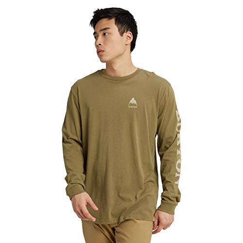 Burton Elite Camiseta, Hombre, Martini Olive, XS