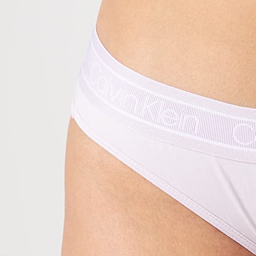 Calvin Klein Bikini Bragas, Rosa (Opal Pink 5zk), 36 (Talla Fabricante:S) (Pack de 2) para Mujer