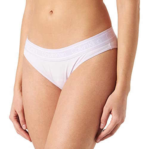 Calvin Klein Bikini Bragas, Rosa (Opal Pink 5zk), 36 (Talla Fabricante:S) (Pack de 2) para Mujer