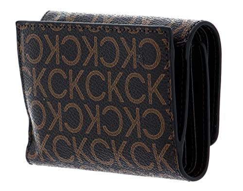 Calvin Klein CK Must Trifold SM Mono Wallet Brown Mono