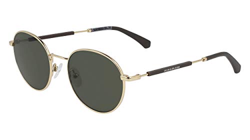 Calvin Klein CKJ20110S Gafas, Shiny Gold, Taille Unique Unisex Adulto