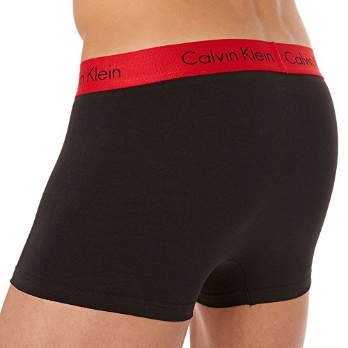 Calvin Klein Trunk 2Pk Bóxer, Negro (Impact), M (Pack de 2) para Hombre