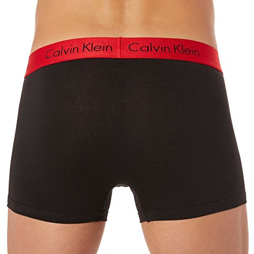 Calvin Klein Trunk 2Pk Bóxer, Negro (Impact), M (Pack de 2) para Hombre