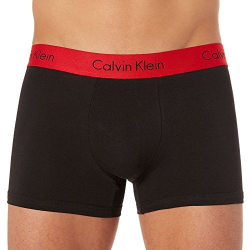 Calvin Klein Trunk 2Pk Bóxer, Negro (Impact), M (Pack de 2) para Hombre