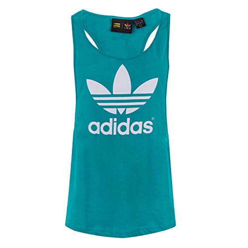 Camiseta Tirantes (Tank Top) Adidas – Kauwela Turquesa Talla: 34 S (Small)