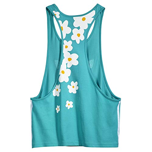 Camiseta Tirantes (Tank Top) Adidas – Kauwela Turquesa Talla: 34 S (Small)