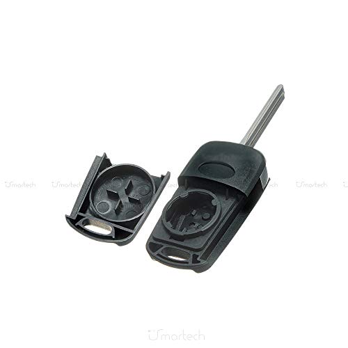 Carcasa para Llave de Coche Hyundai i10 i20 i30 ix20 ix35, Mando a Distancia de 3 Botones