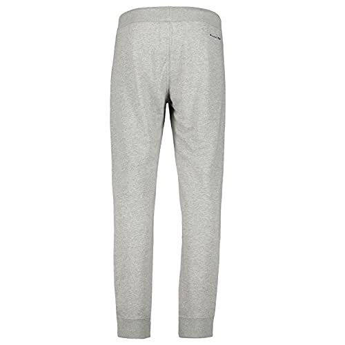 Champion 214656 - Pantalón con puño para hombre New York Yankees, MLB Grigio Melange Em006 XL