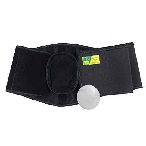 Cinturón Ergonómico para Hernia Umbilical por Everyday Medical I Faja Abdominal para Soporte de Hernias Ombligo con Almohadilla de Compresión I Soporte para Hernia Ventral para Hombres y Mujeres-L/XXL