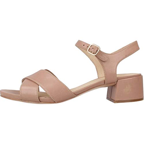 Clarks Sandalias Chanclas Mujer SHEER35 Strap Praline Leat para Mujer Rosa 40 EU