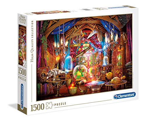 Clementoni Puzzle 1500 Piezas Wizards Workshop, Color (31813.1)