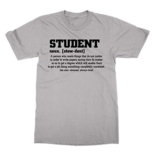 Cliquewear Camiseta Definición Estudiante - gris - Medium