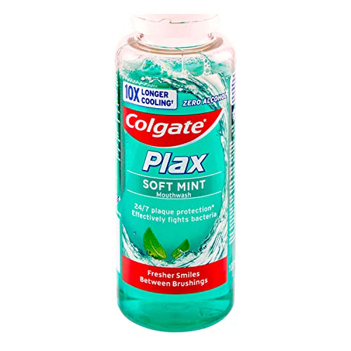 COLGATE enjuague bucal plax multiprotección formato viaje botella 100 ml