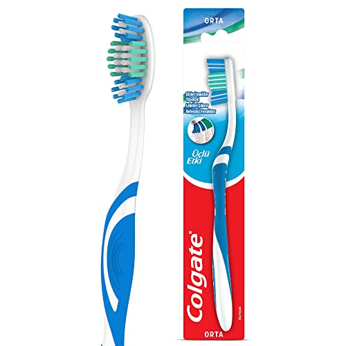 Colgate Triple Acción, Cepillo de Dientes Medio -1 ud