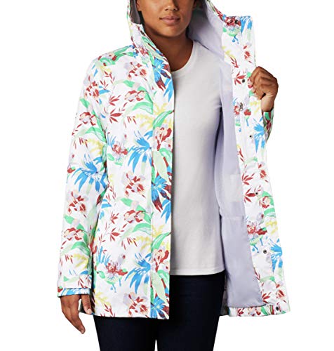 Columbia Splash a Little Ii - Chaqueta impermeable transpirable para mujer