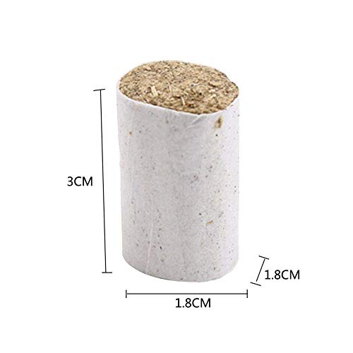 Combustible Ahumador. 54 piezas de herramienta de apicultura bomba de humo de abeja. Fumador de combustible sólido. Fumigación Hierba medicinal Humo Colmena Esterilizar herramienta