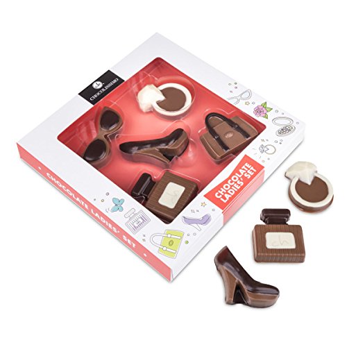 Conjunto de moda de chocolate - Regalo para damas y niñas | Dia de la madre | Zapato de chocolate | Bolso de chocolate | Regalo divertido | Chica | Mujer | Mama | Valentine | Cumpleaños