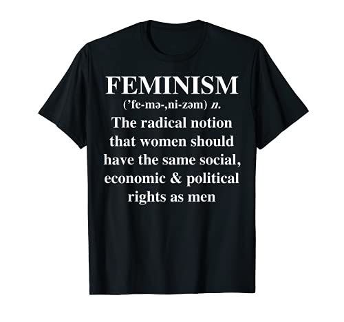 Cool Feminismo Radical Noción Definición Divertido Regalo Feminista Camiseta