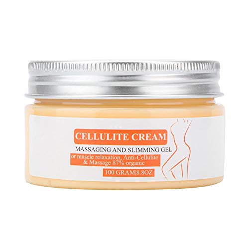 Crema Adelgazante Corporal, 100g Crema Anticelulítica para Quemar Grasa Brazo Cintura Pierna de Peso Corporal Piel Tensa Crema para el Cuerpo