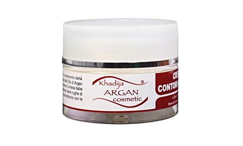 Crema de contorno de ojos de 30 ml, con aceite de argán puro orgánico, fabricada en Marruecos por agricultura biológica certificada, baba de caracol y aloe vera, antiedad, suavizante, efecto lifting.