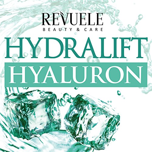 Crema de día antienvejecimiento Hydralift de Revuele, con factor de protección solar 15 Tratamiento hialurónico Hydralift. Acción profunda, hidratación instantánea, regeneración intensiva de células.