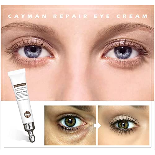 Crema mágica para ojos, suero para ojos reparador de arrugas, crema para ojos antiarrugas y reafirmante con proteína de seda para arrugas, líneas finas, ojeras, hinchazón y bolsas (3Pcs)