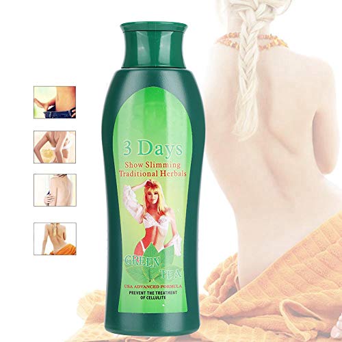 Crema natural, intensiva y reafirmante con té verde de hierbas para adelgazar corporal Crema reafirmante cintura Abdomen Muslo (200ml)