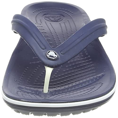 Crocs Crocband Flip, Zapatillas Unisex Adulto, Azul (Navy), 42/43 EU