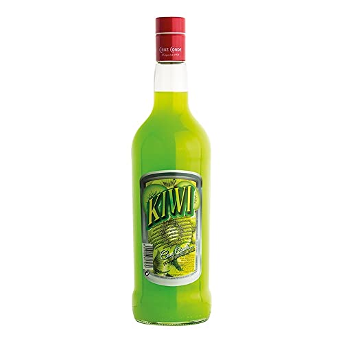 Cruz Conde Licor Sabor Kiwi Sin Alcohol - 1 L.