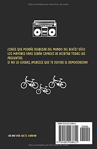 ¿Cuánto sabes de Stranger Things?: ¿Aceptas el reto? Libro de Strangers Things para fans. Libro de Strangers Things en español. Libro de preguntas. ... jóvenes. Regalo para fan de Stranger Things