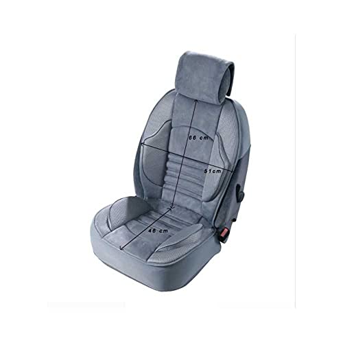 Cubreasiento delantero de gran confort para Progress Murcia Fia, Ducato 2.3 130 Euro 6 (2017) (), 1 unidad, gris ANTHRACITE