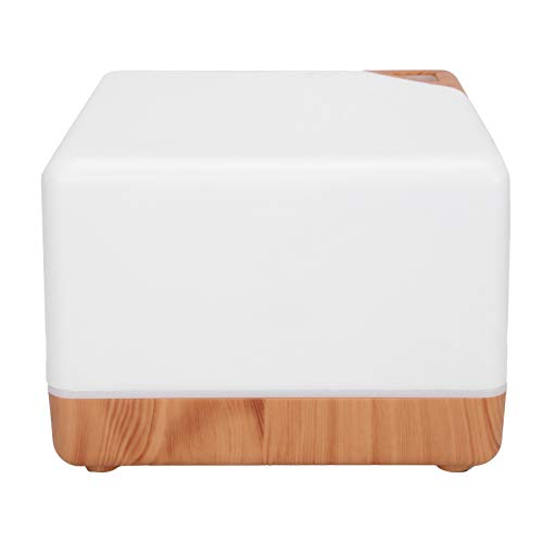 Cuque Venta Loca Humidificador de Aroma, humidificador de Aire portátil, difusor de Aroma para electrodomésticos WiFi para Sala de Estar, Dormitorio(White + Wood Grain, Transl)