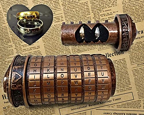 Da Vinci Code Mini Cryptex Regalos dia del padre regalos para Hombre Mujer For Christmas Valentine's Day Most Interesting Birthday originales regalos san valentin hombre mujer pareja