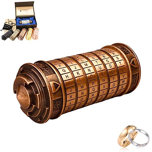 Da Vinci Code Mini Cryptex Regalos dia del padre regalos para Hombre Mujer For Christmas Valentine's Day Most Interesting Birthday originales regalos san valentin hombre mujer pareja