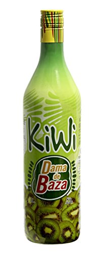 DAMA DE BAZA licor de kiwi botella 1 lt