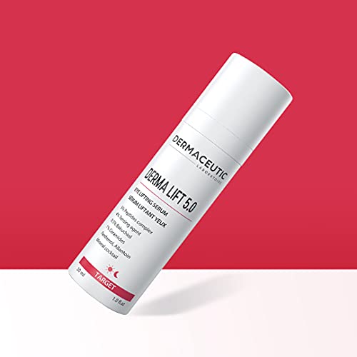 Dermaceutic Derma Lift 5.0 - Potente suero reafirmante - Rejuvenecimiento instantáneo de rostro y contorno de ojos - Suero antienvejecimiento facial - 30 ml