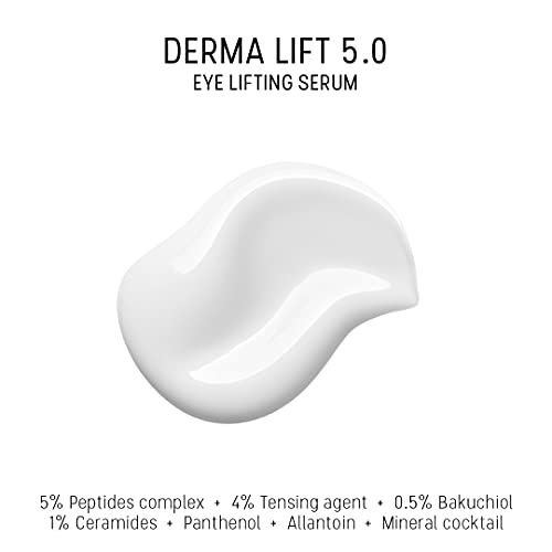 Dermaceutic Derma Lift 5.0 - Potente suero reafirmante - Rejuvenecimiento instantáneo de rostro y contorno de ojos - Suero antienvejecimiento facial - 30 ml