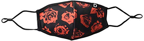 Desigual Mask_Roses Cortador Manual, Negro, Talla única Unisex Adulto